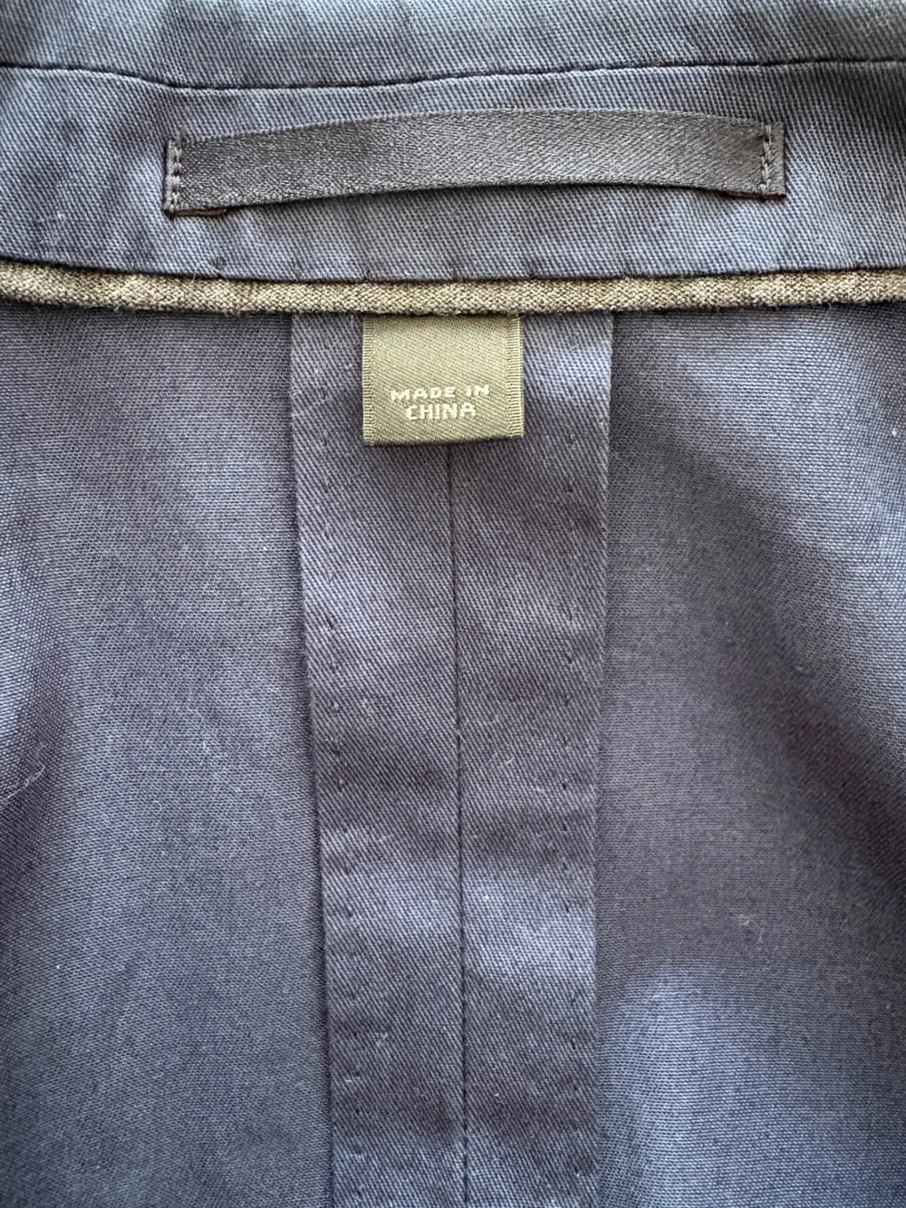 NWT J.Crew Ludlow Sport Coat Jacket Sz 34S Navy Blue Cotton Larusmiani Slim Fit